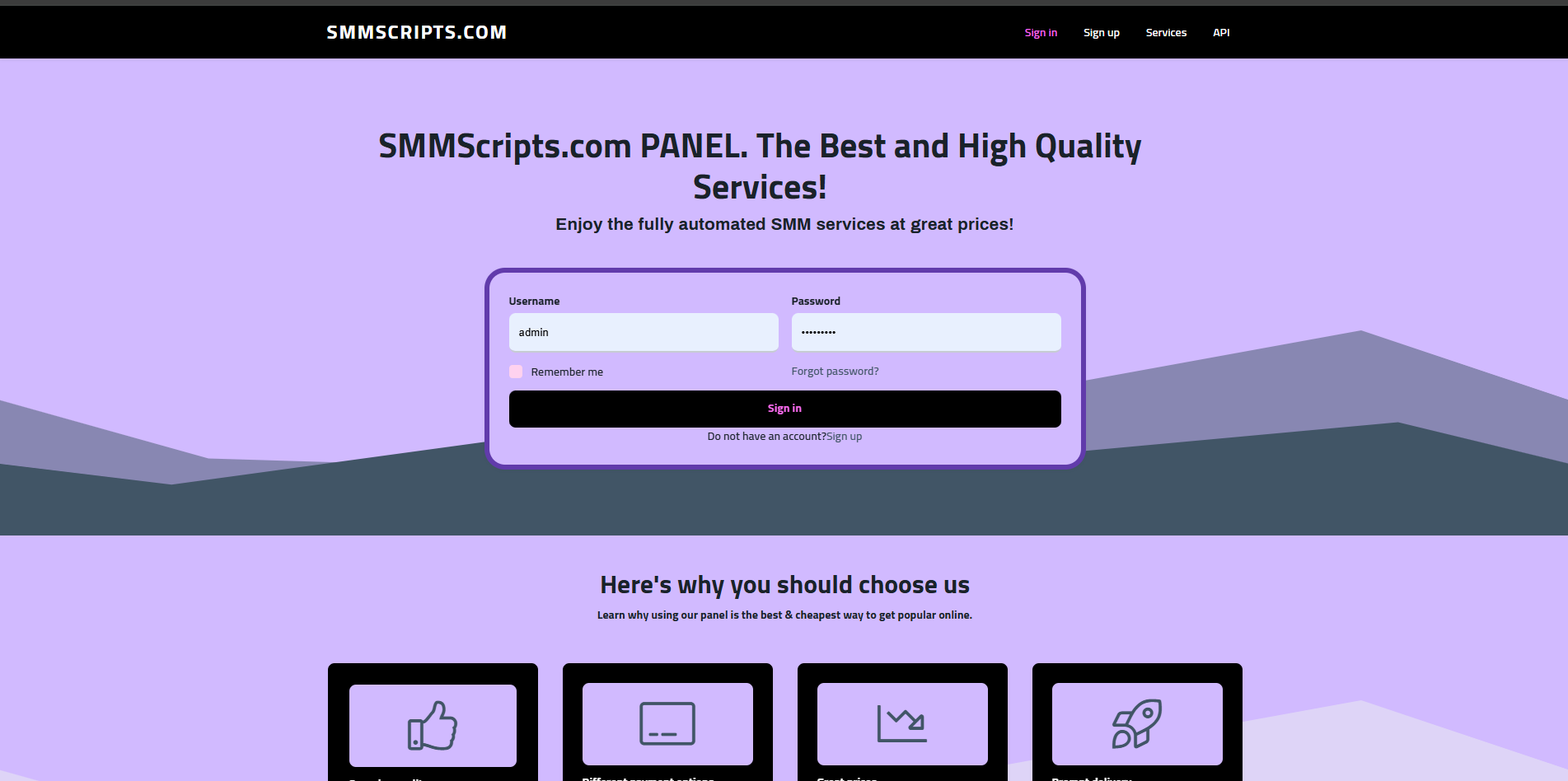 smm panel script free